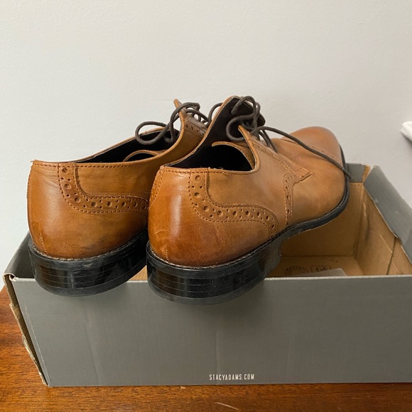 Stacy Adams Men’s brown dress shoes - Picture 2 of 5
